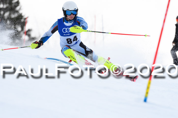 Bayerische Schülermeisterschaft Alpin Slalom 26.01.2020