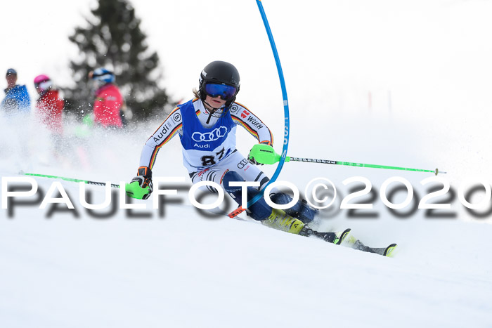 Bayerische Schülermeisterschaft Alpin Slalom 26.01.2020