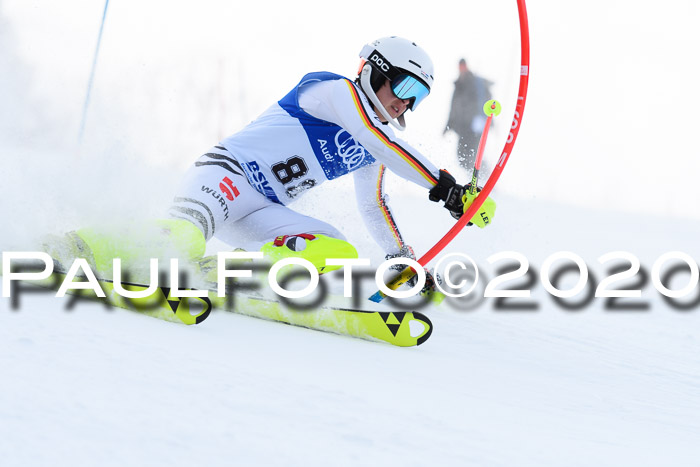 Bayerische Schülermeisterschaft Alpin Slalom 26.01.2020