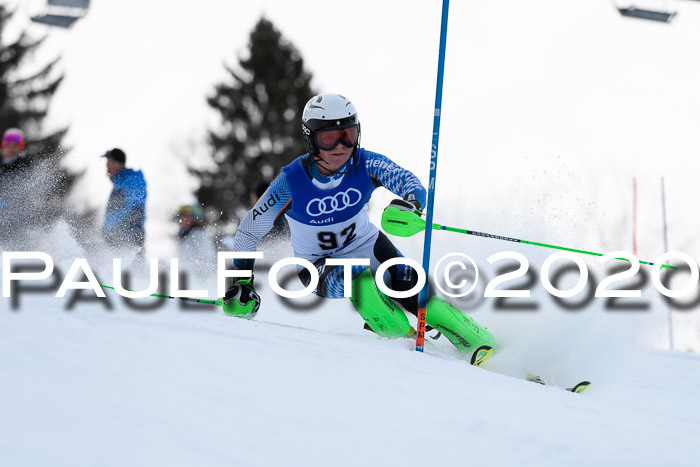 Bayerische Schülermeisterschaft Alpin Slalom 26.01.2020