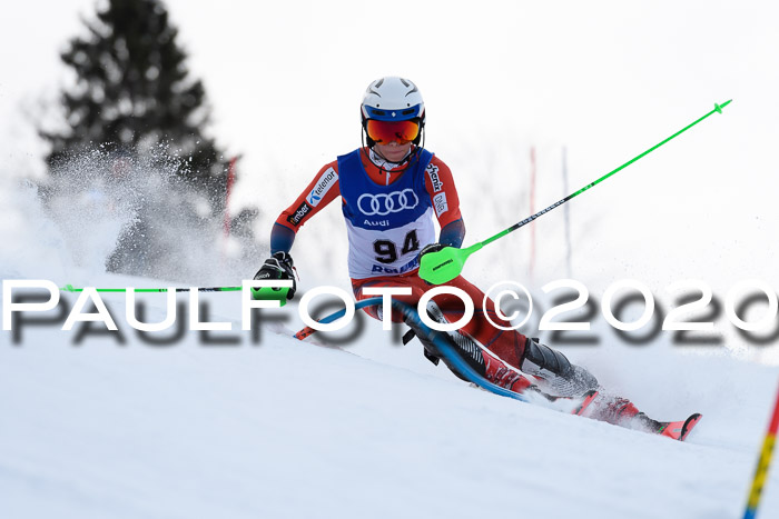 Bayerische Schülermeisterschaft Alpin Slalom 26.01.2020