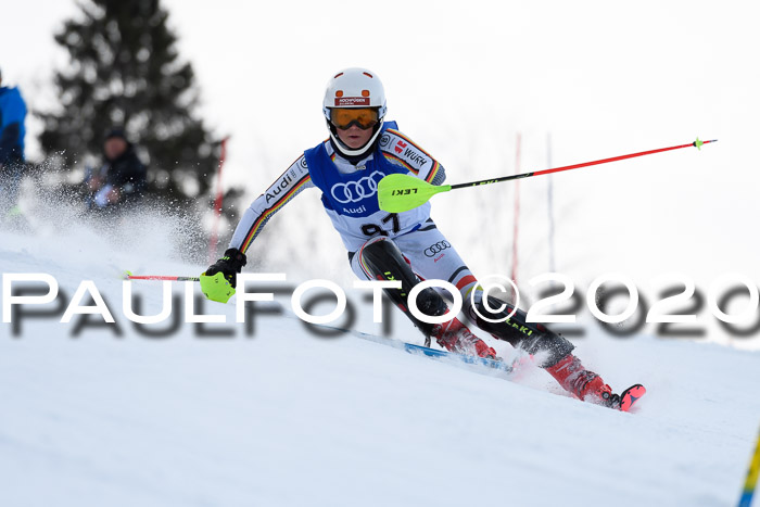 Bayerische Schülermeisterschaft Alpin Slalom 26.01.2020