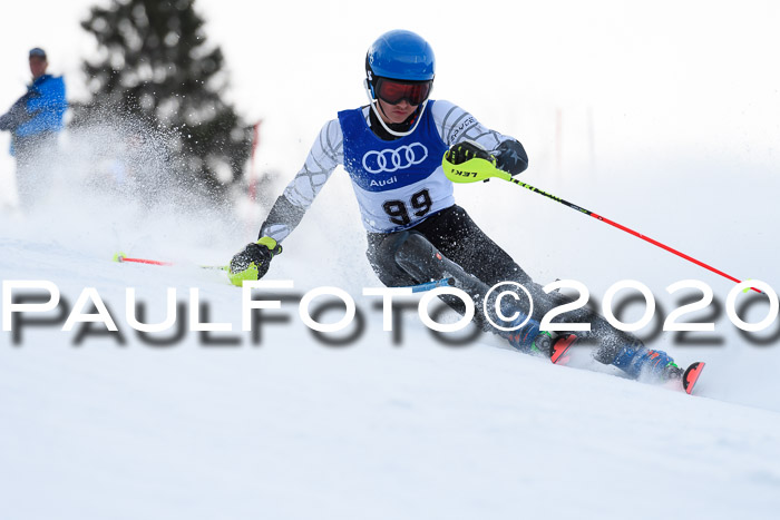 Bayerische Schülermeisterschaft Alpin Slalom 26.01.2020