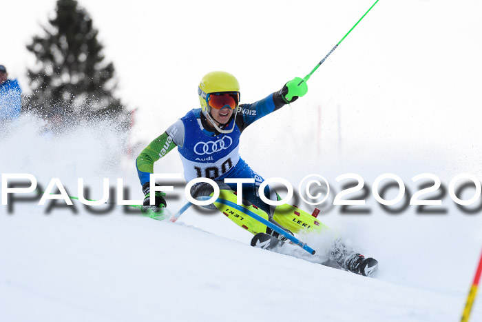 Bayerische Schülermeisterschaft Alpin Slalom 26.01.2020