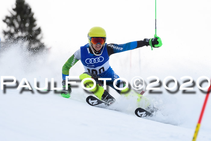 Bayerische Schülermeisterschaft Alpin Slalom 26.01.2020