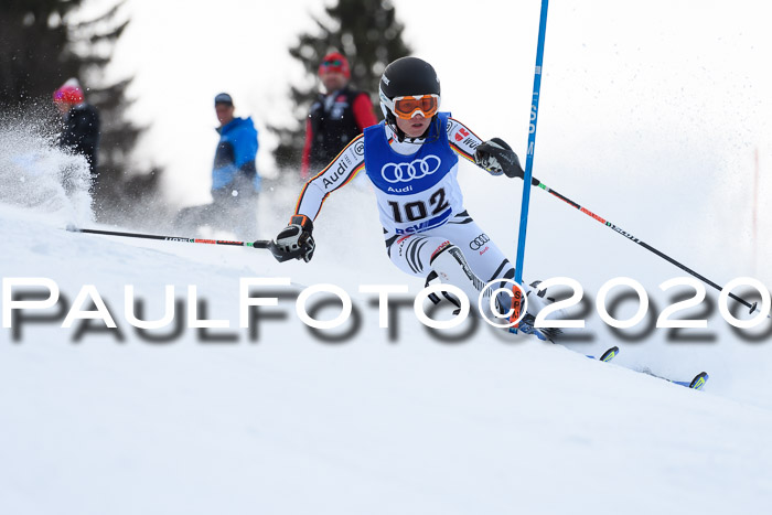 Bayerische Schülermeisterschaft Alpin Slalom 26.01.2020