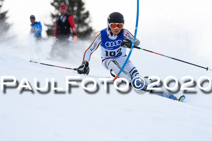 Bayerische Schülermeisterschaft Alpin Slalom 26.01.2020