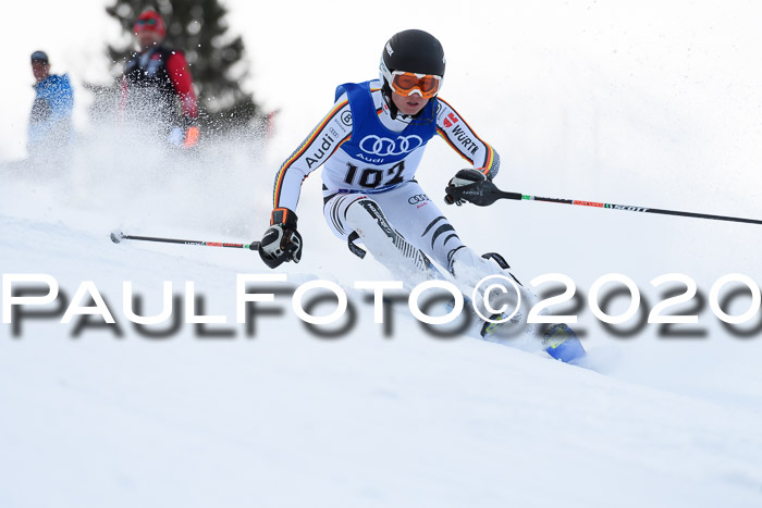 Bayerische Schülermeisterschaft Alpin Slalom 26.01.2020