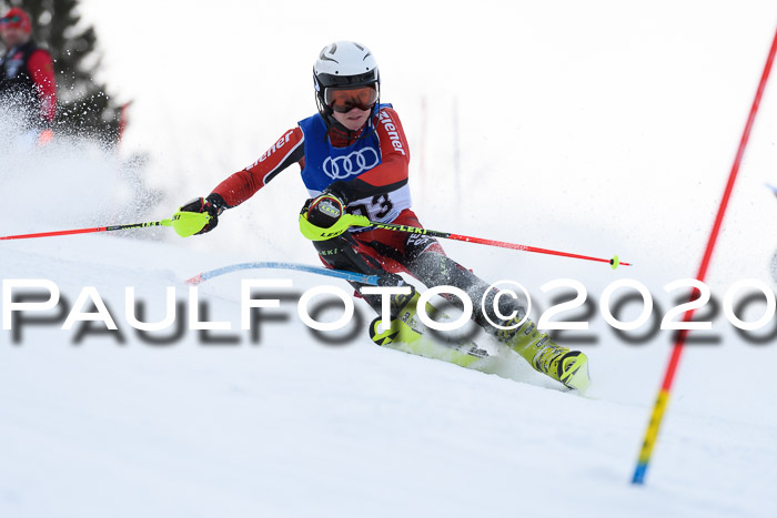 Bayerische Schülermeisterschaft Alpin Slalom 26.01.2020