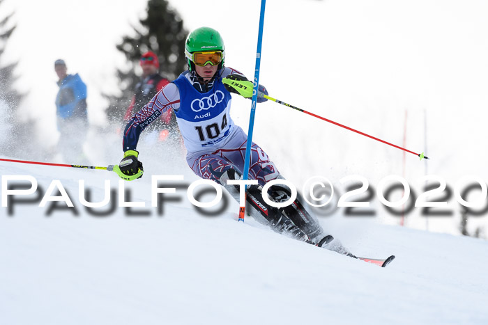 Bayerische Schülermeisterschaft Alpin Slalom 26.01.2020