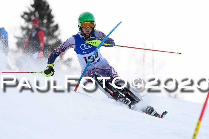 Bayerische Schülermeisterschaft Alpin Slalom 26.01.2020