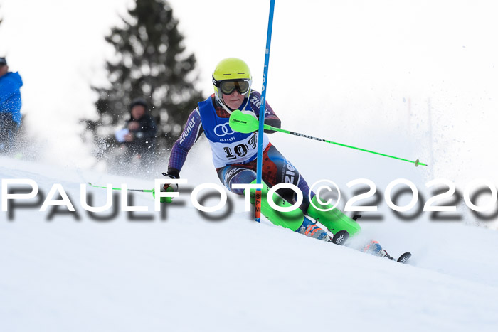 Bayerische Schülermeisterschaft Alpin Slalom 26.01.2020