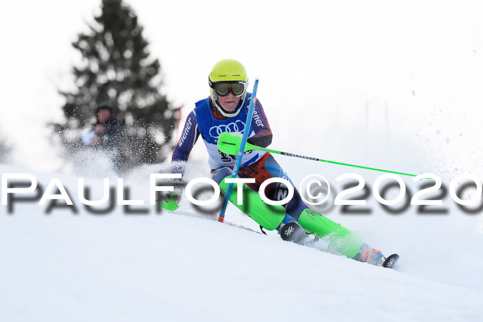 Bayerische Schülermeisterschaft Alpin Slalom 26.01.2020