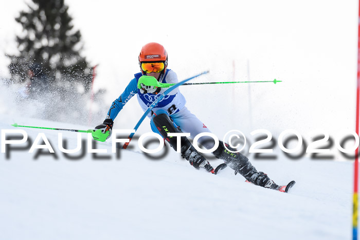 Bayerische Schülermeisterschaft Alpin Slalom 26.01.2020