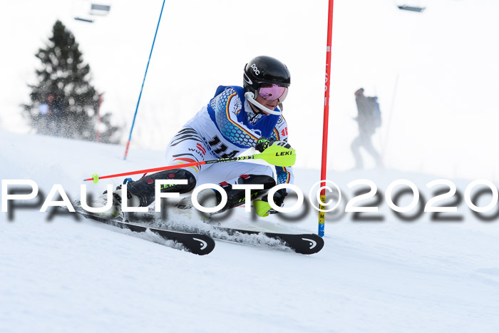 Bayerische Schülermeisterschaft Alpin Slalom 26.01.2020