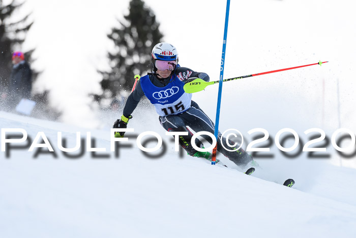 Bayerische Schülermeisterschaft Alpin Slalom 26.01.2020