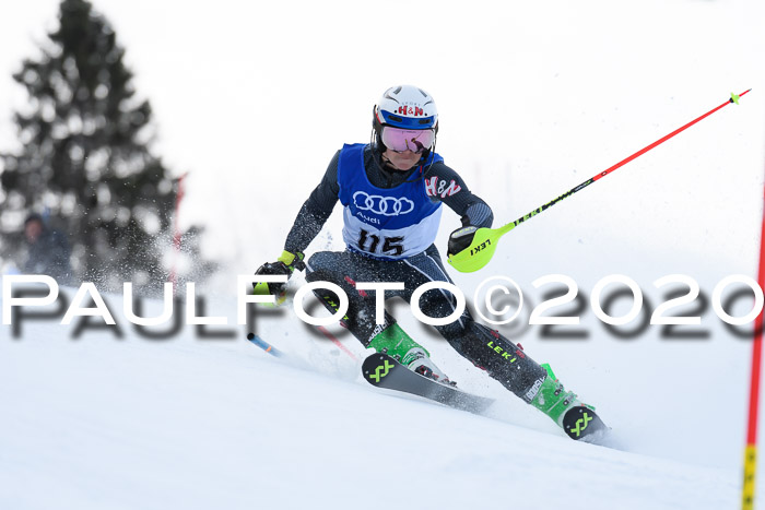 Bayerische Schülermeisterschaft Alpin Slalom 26.01.2020