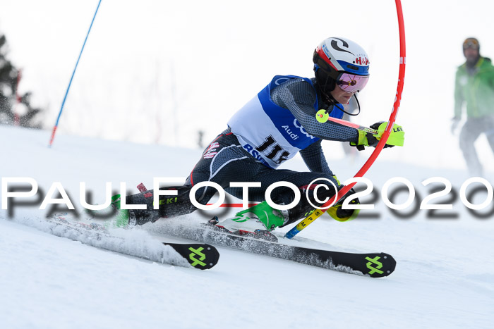 Bayerische Schülermeisterschaft Alpin Slalom 26.01.2020