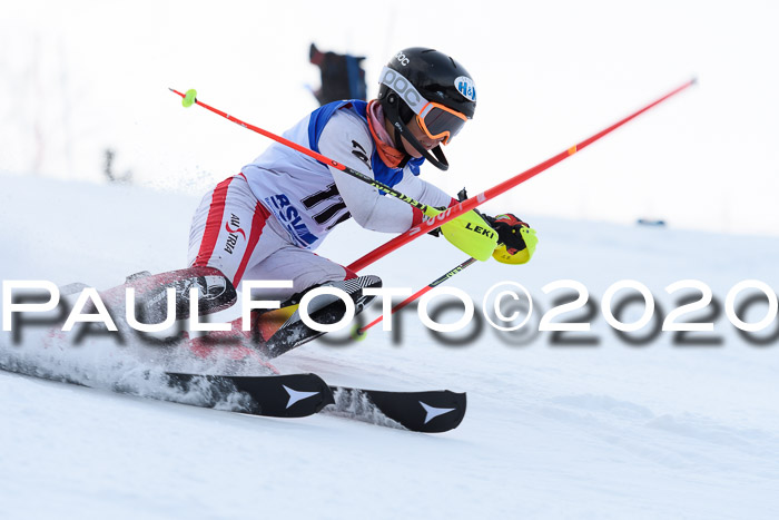 Bayerische Schülermeisterschaft Alpin Slalom 26.01.2020