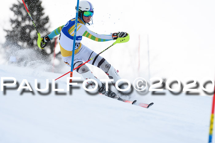 Bayerische Schülermeisterschaft Alpin Slalom 26.01.2020