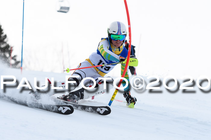 Bayerische Schülermeisterschaft Alpin Slalom 26.01.2020