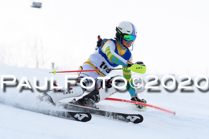 Bayerische Schülermeisterschaft Alpin Slalom 26.01.2020