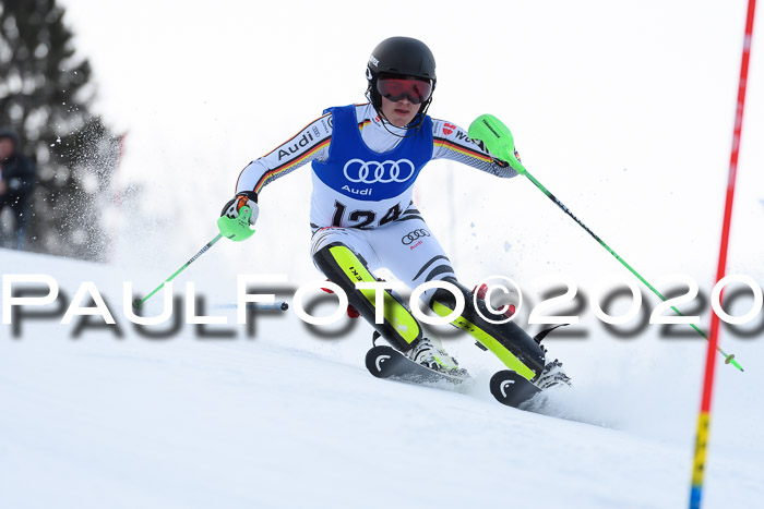 Bayerische Schülermeisterschaft Alpin Slalom 26.01.2020