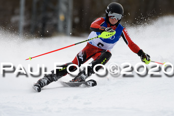 Bayerische Schülermeisterschaft Alpin Slalom 26.01.2020