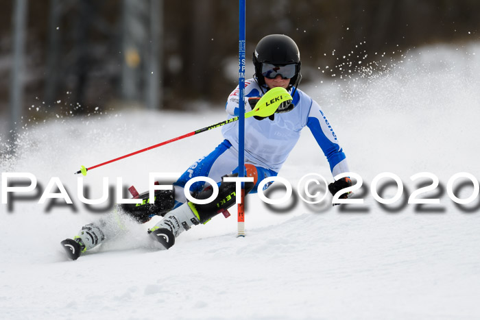 Bayerische Schülermeisterschaft Alpin Slalom 26.01.2020