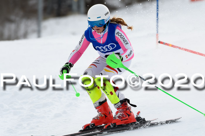 Bayerische Schülermeisterschaft Alpin Slalom 26.01.2020