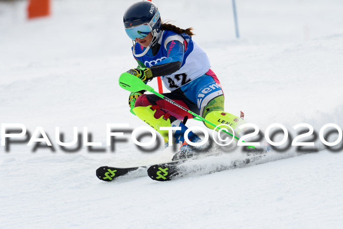 Bayerische Schülermeisterschaft Alpin Slalom 26.01.2020