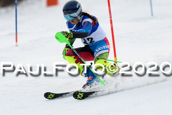 Bayerische Schülermeisterschaft Alpin Slalom 26.01.2020