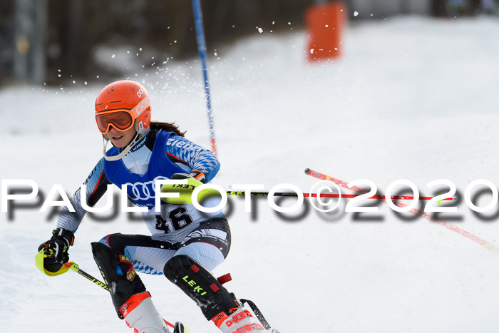 Bayerische Schülermeisterschaft Alpin Slalom 26.01.2020