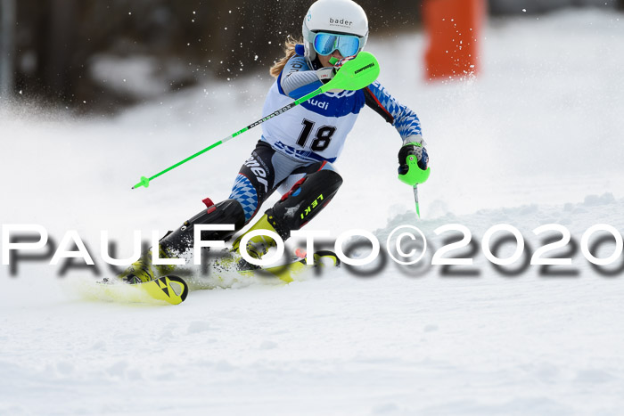 Bayerische Schülermeisterschaft Alpin Slalom 26.01.2020