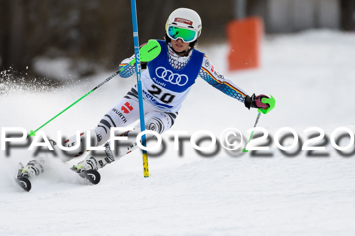 Bayerische Schülermeisterschaft Alpin Slalom 26.01.2020