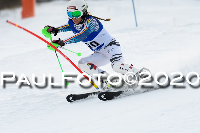 Bayerische Schülermeisterschaft Alpin Slalom 26.01.2020