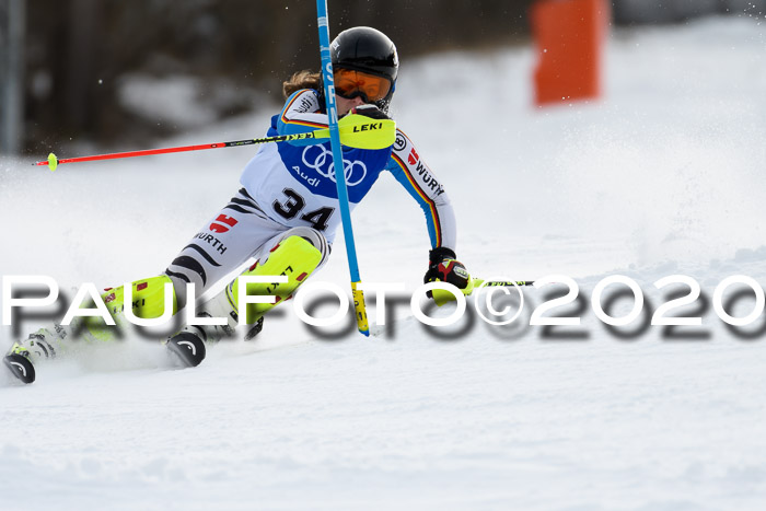 Bayerische Schülermeisterschaft Alpin Slalom 26.01.2020