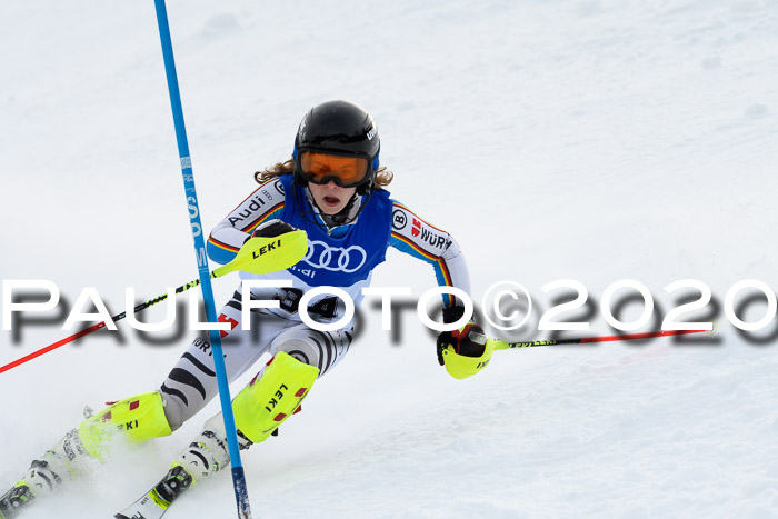 Bayerische Schülermeisterschaft Alpin Slalom 26.01.2020