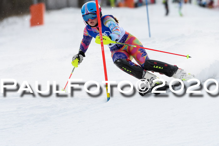 Bayerische Schülermeisterschaft Alpin Slalom 26.01.2020