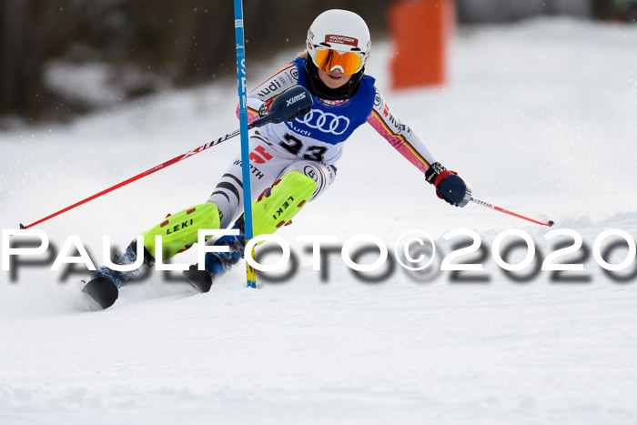 Bayerische Schülermeisterschaft Alpin Slalom 26.01.2020