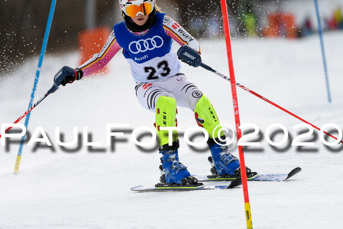 Bayerische Schülermeisterschaft Alpin Slalom 26.01.2020