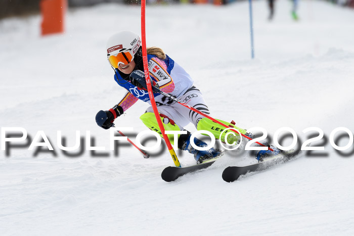 Bayerische Schülermeisterschaft Alpin Slalom 26.01.2020