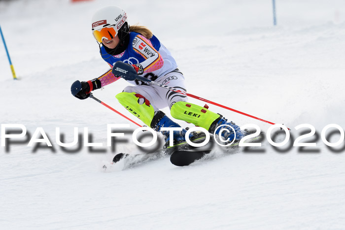 Bayerische Schülermeisterschaft Alpin Slalom 26.01.2020