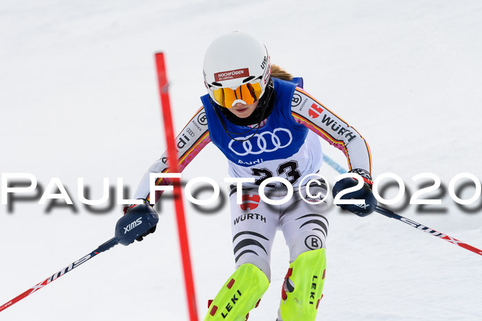 Bayerische Schülermeisterschaft Alpin Slalom 26.01.2020