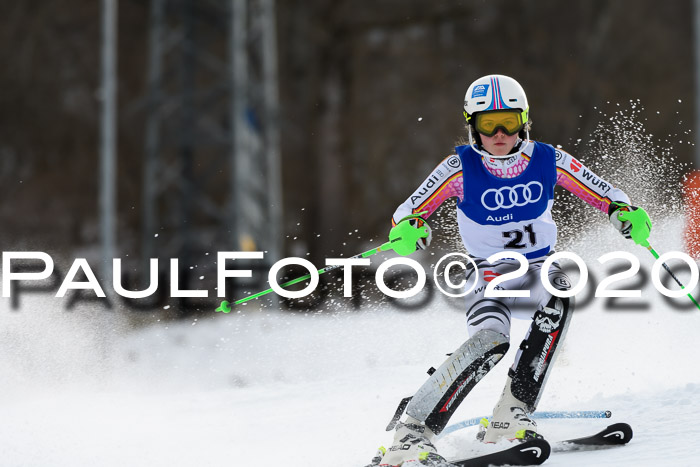 Bayerische Schülermeisterschaft Alpin Slalom 26.01.2020