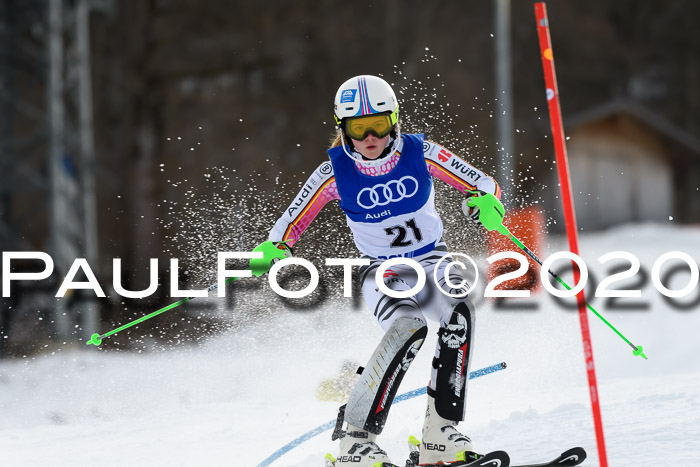 Bayerische Schülermeisterschaft Alpin Slalom 26.01.2020