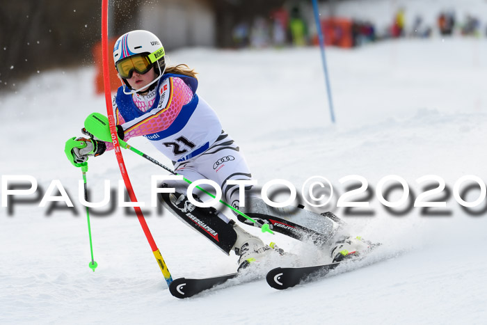 Bayerische Schülermeisterschaft Alpin Slalom 26.01.2020