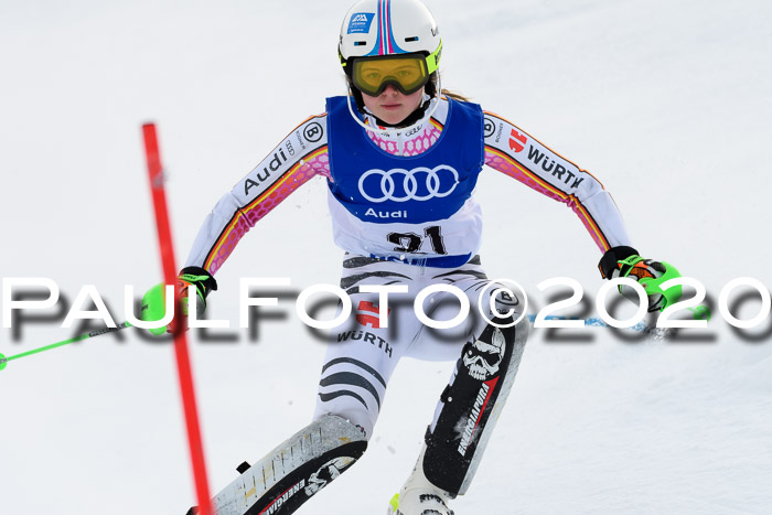 Bayerische Schülermeisterschaft Alpin Slalom 26.01.2020