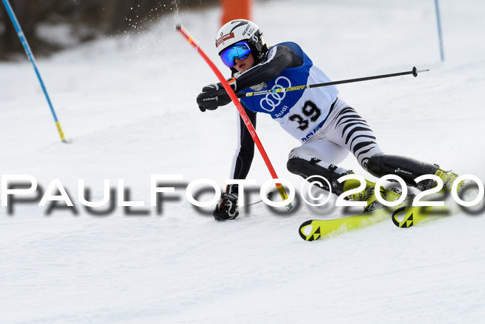 Bayerische Schülermeisterschaft Alpin Slalom 26.01.2020