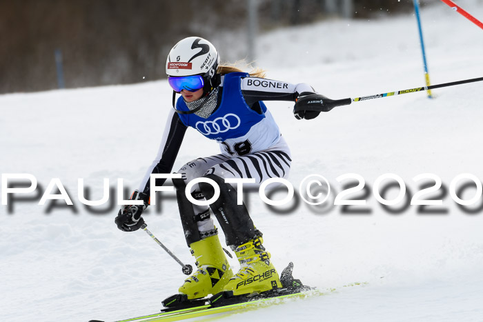 Bayerische Schülermeisterschaft Alpin Slalom 26.01.2020